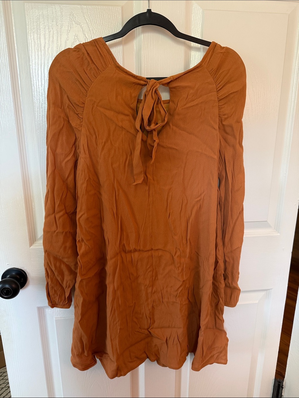 Love Riche Rust Mini Dress - Picture 3 of 4